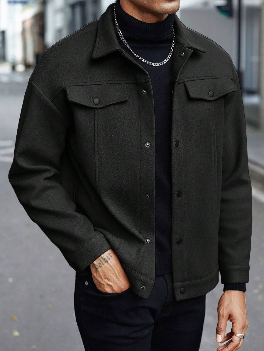 Street Fashion Men 2025 - 2025 Autumn/Winter New European Men's Jacket