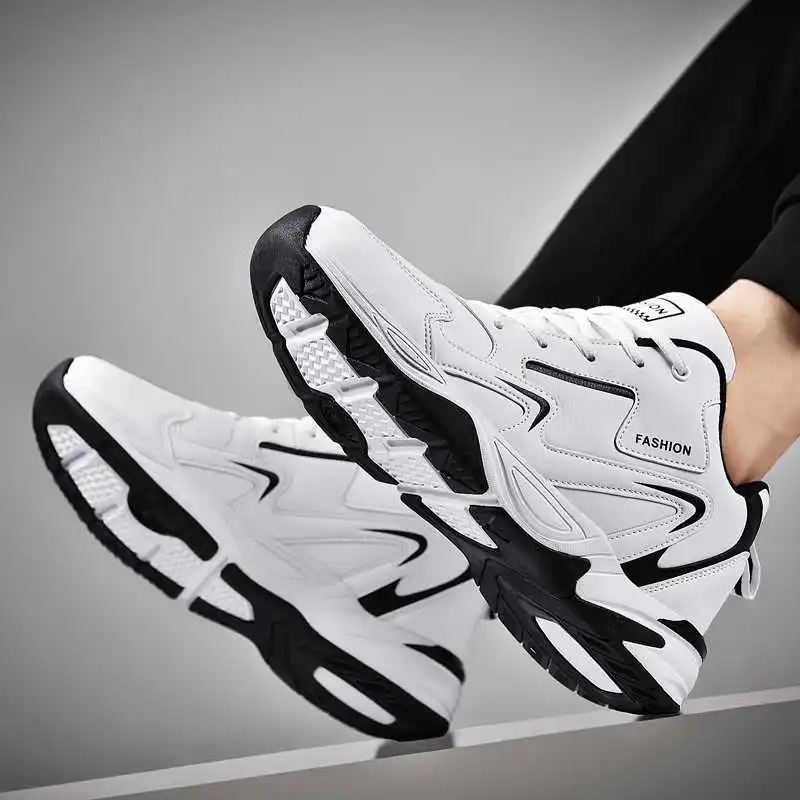 Street Fashion For Short Guys - Cold-proof Spring Gym Sneakers Casual Loafers