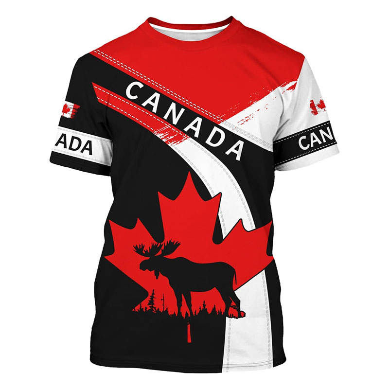 2025 Fashion New Canada T-shir - Street Fashion Canada ulasan dan harga