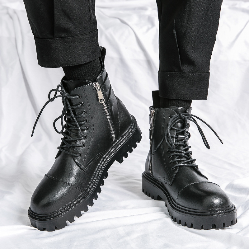 Men's Boots High Quality Paten - Street Fashion Men 2025 ulasan dan harga