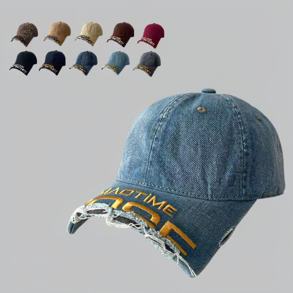 Unisex Broken Brim Baseball Ca - Street Fashion Y2K ulasan dan harga
