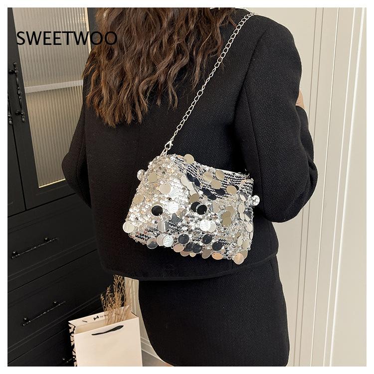 2026 Big Sequin Glitter Mini C - Fashion Street Night ulasan dan harga
