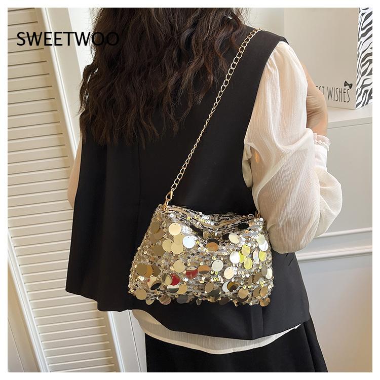 2026 Big Sequin Glitter Mini C - Fashion Street Night ulasan dan harga
