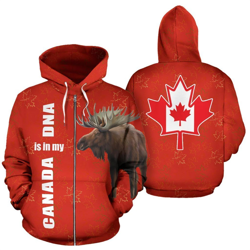 Canada Moose Hoodie Canada Is  - Street Fashion Canada ulasan dan harga