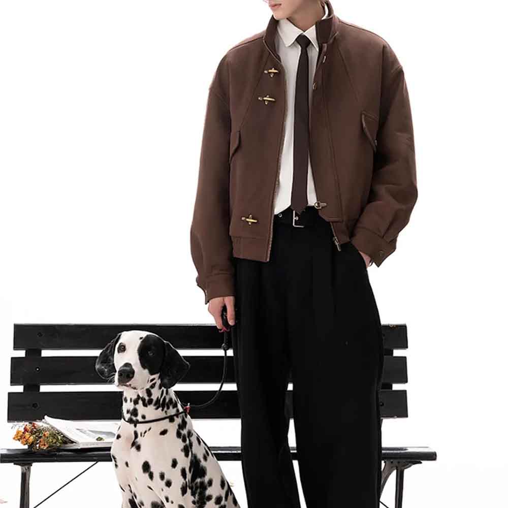 2025 Winter New Men's Solid Co - Street Fashion Men 2025 ulasan dan harga
