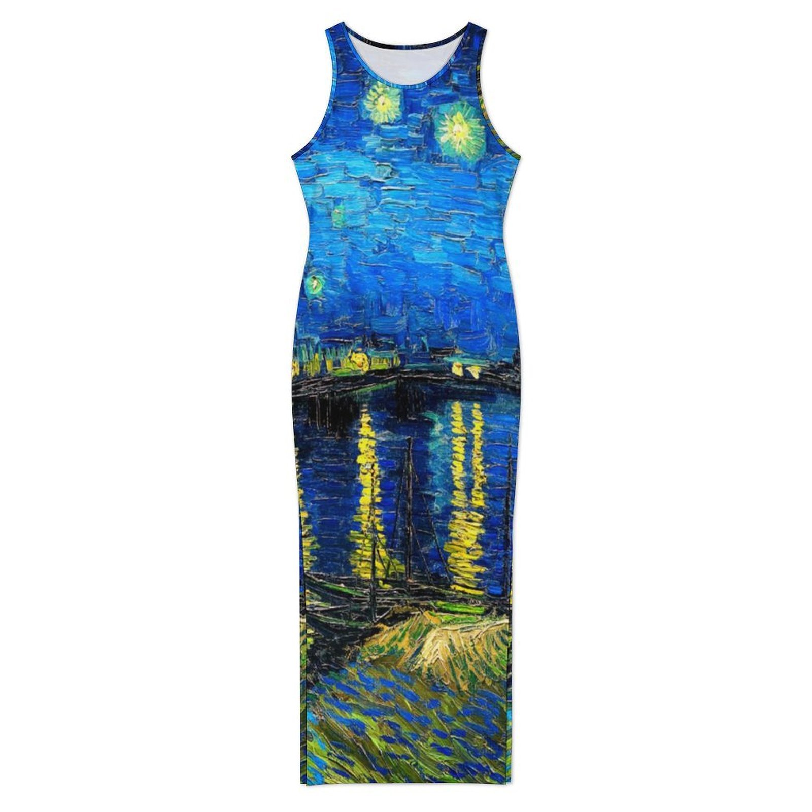 Van Gogh Bodycon Dress Holiday - Fashion Street Night ulasan dan harga