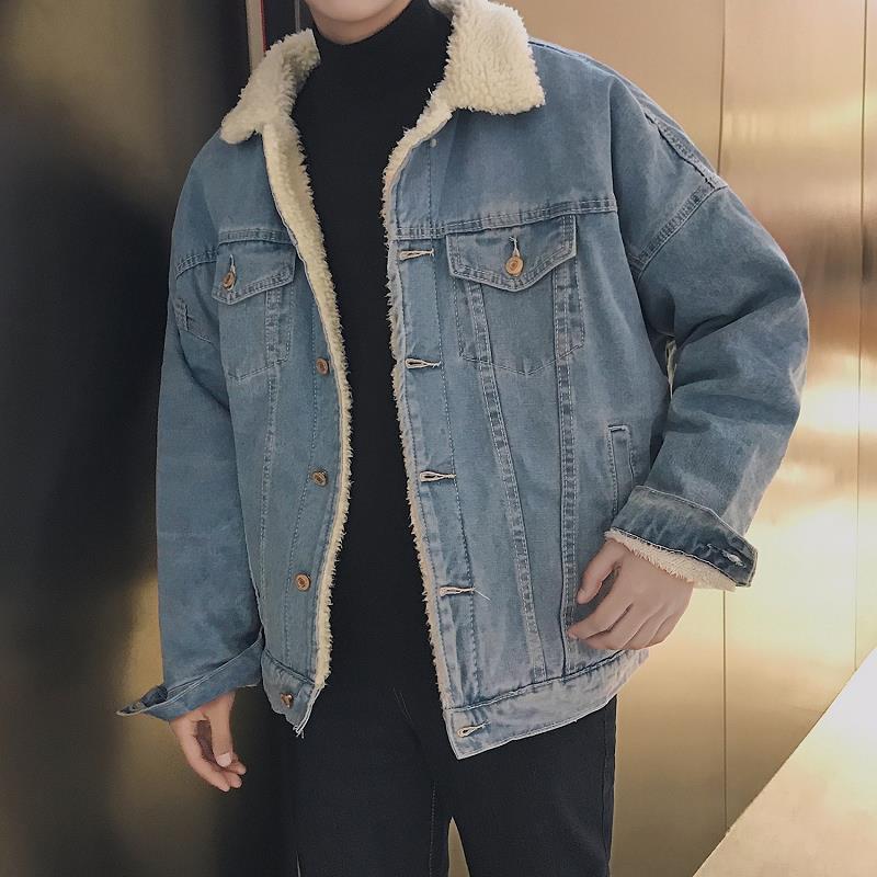 2025 Winter New Men Lamb Wool  - Street Fashion Men 2025 ulasan dan harga
