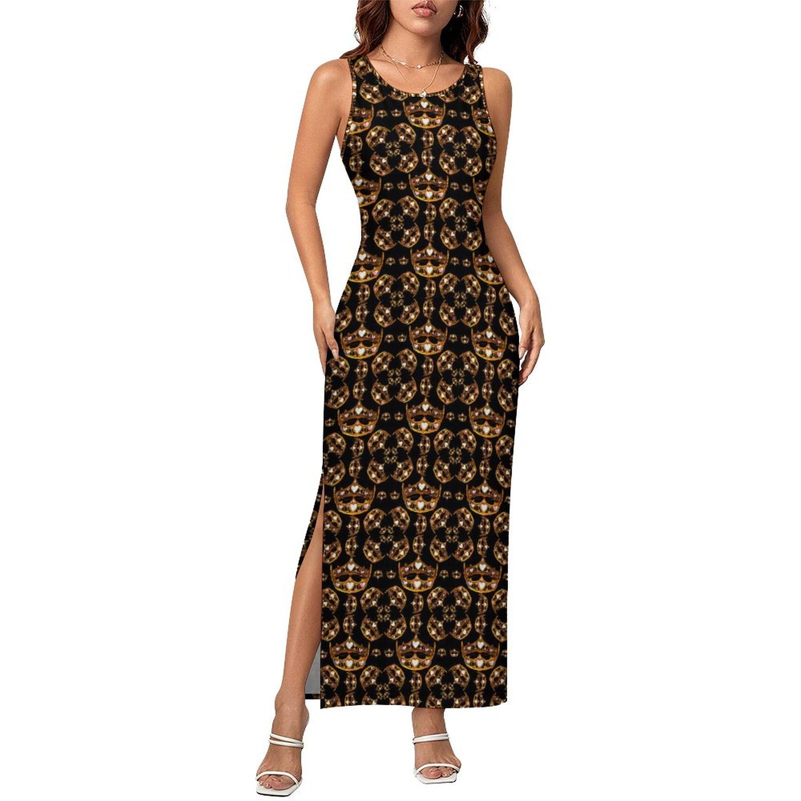 Queen of Hearts Dress Sleevele - Queen Street Fashion ulasan dan harga