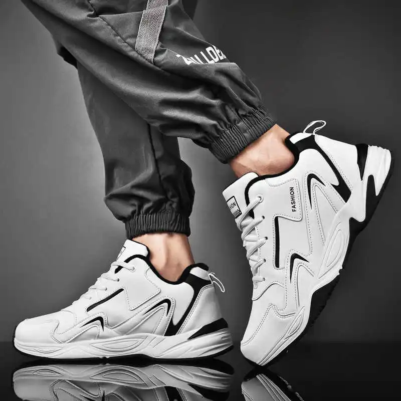Cold-proof Spring Gym Sneakers - Street Fashion For Short Guys ulasan dan harga